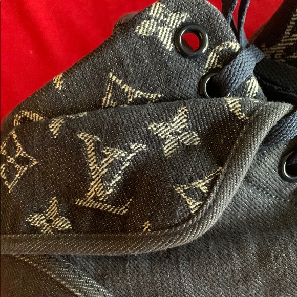 Louis Vuitton High/Low Top Denim Brea Sneakers sz 8/38 - Picture 11 of 13